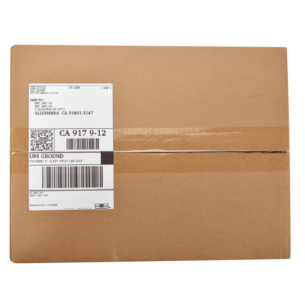 16000 Fanfold Direct Thermal Shipping Labels 4×6 Perforated for Zebra and Rollo