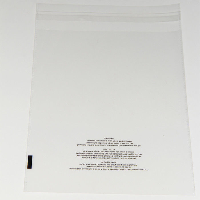 500 12×15 Poly Bags Resealable Suffocation Warning Clear Merchandise 1.5 mil