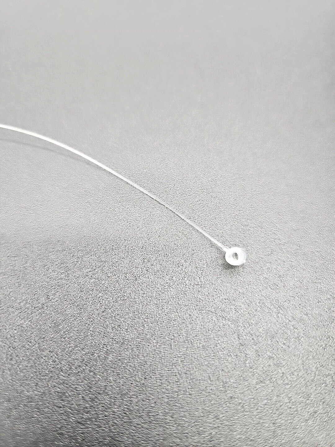 1000 Clear 5″ Manual Security Loop Tagging Fasteners Lock Pin Tag Cable Tie