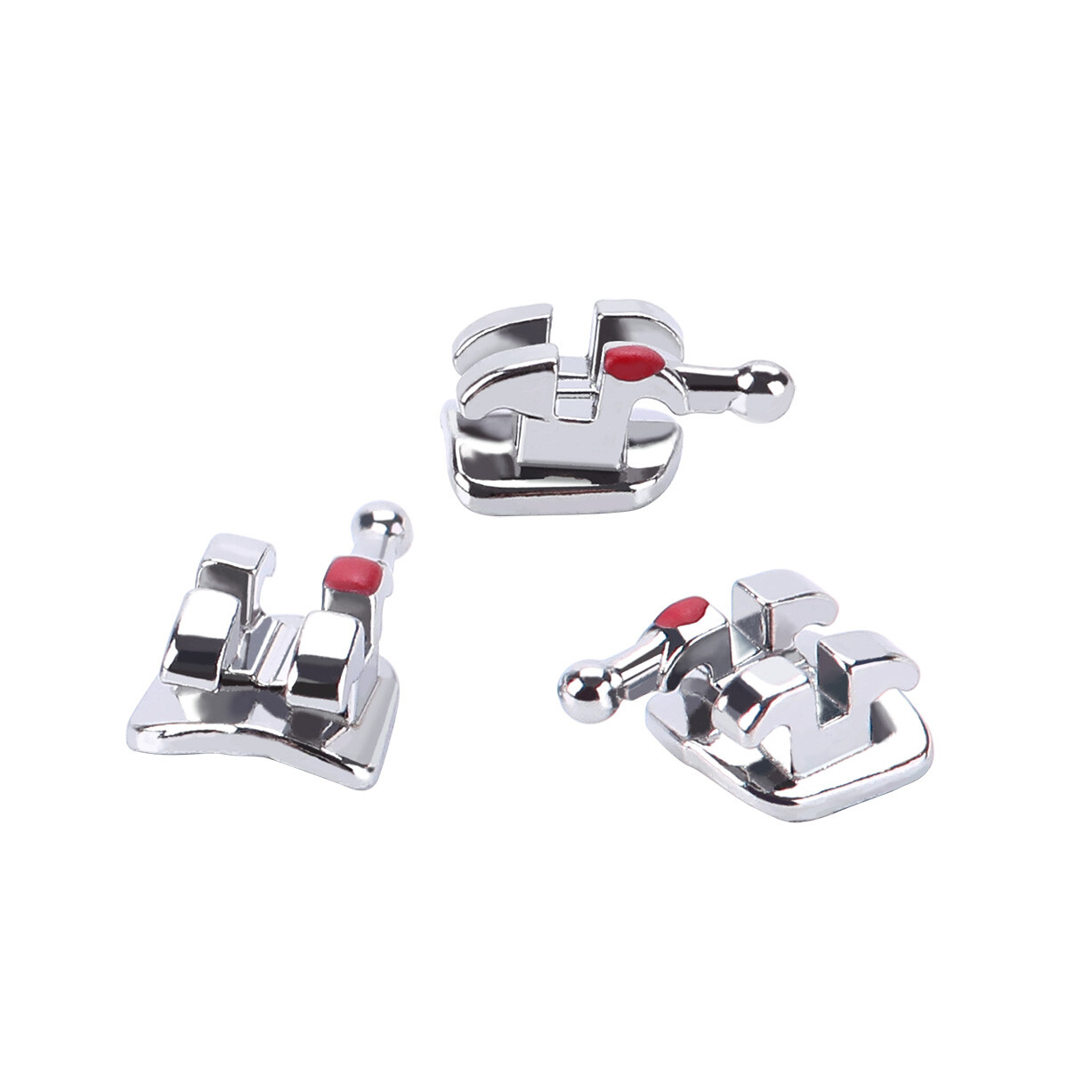 Dental Orthodontic Monoblock Brackets Braces Mini Roth/MBT 0.022/0.018 3/345 Hk