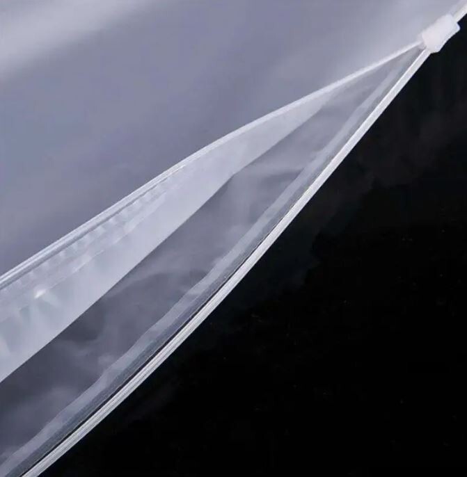 8″ x 10″ Reclosable LDPE Clear Slide Seal Poly Bags 2.75 mil (250 Count)