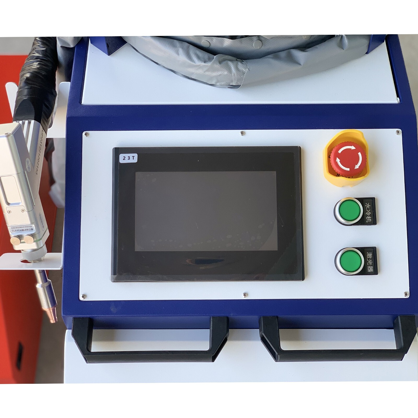 ?Raycus 3000W Handheld Fiber Laser Welder Cutting Cleaning Machine 4 IN1 Double
