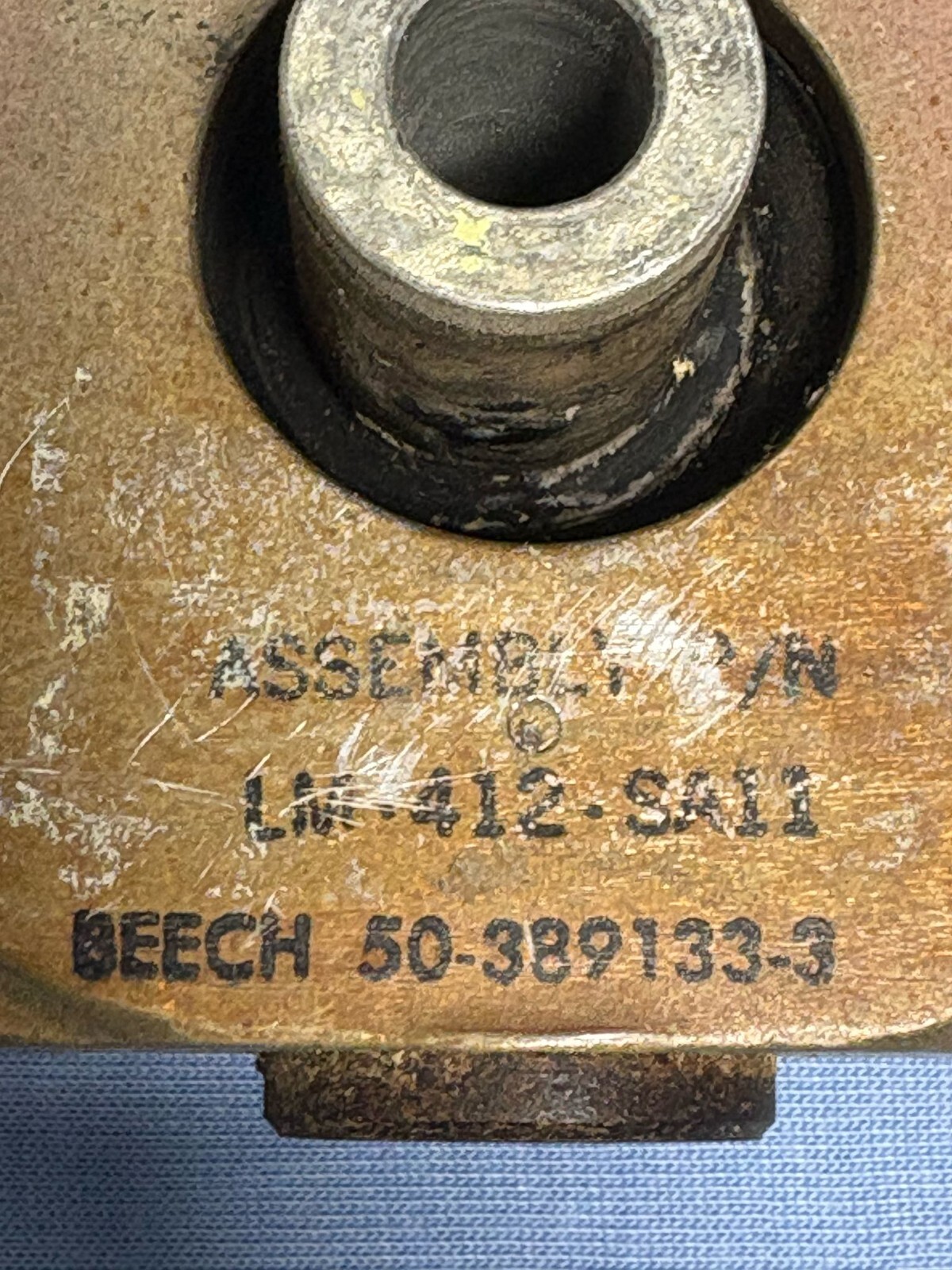 Lord Dynafocal Alcoa LM-412-SA11 LM-412-32 Engine Mount Part 50-389133-3