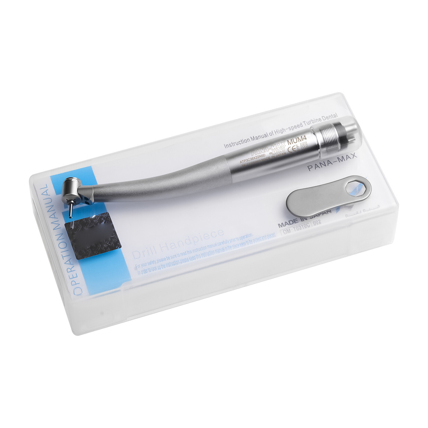 Dental LED High Speed Handpiece Mini Head Double LED Single Water Spray 4H US