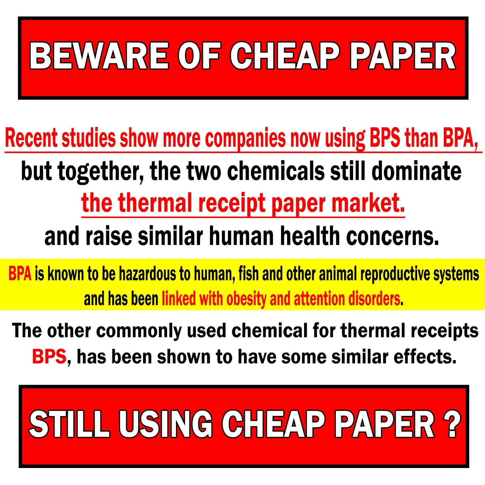 Direct Thermal Printing Thermal Paper Rolls, 3 1/8″ x 230 ft, White, 50/PK