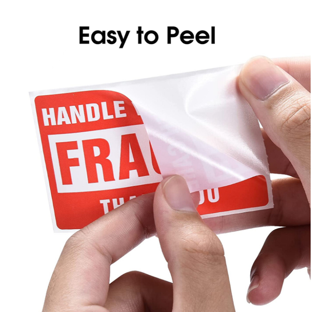 3″x5″ Fragile Handle with Care Thank You Shipping Labels Stickers 500 Per Roll
