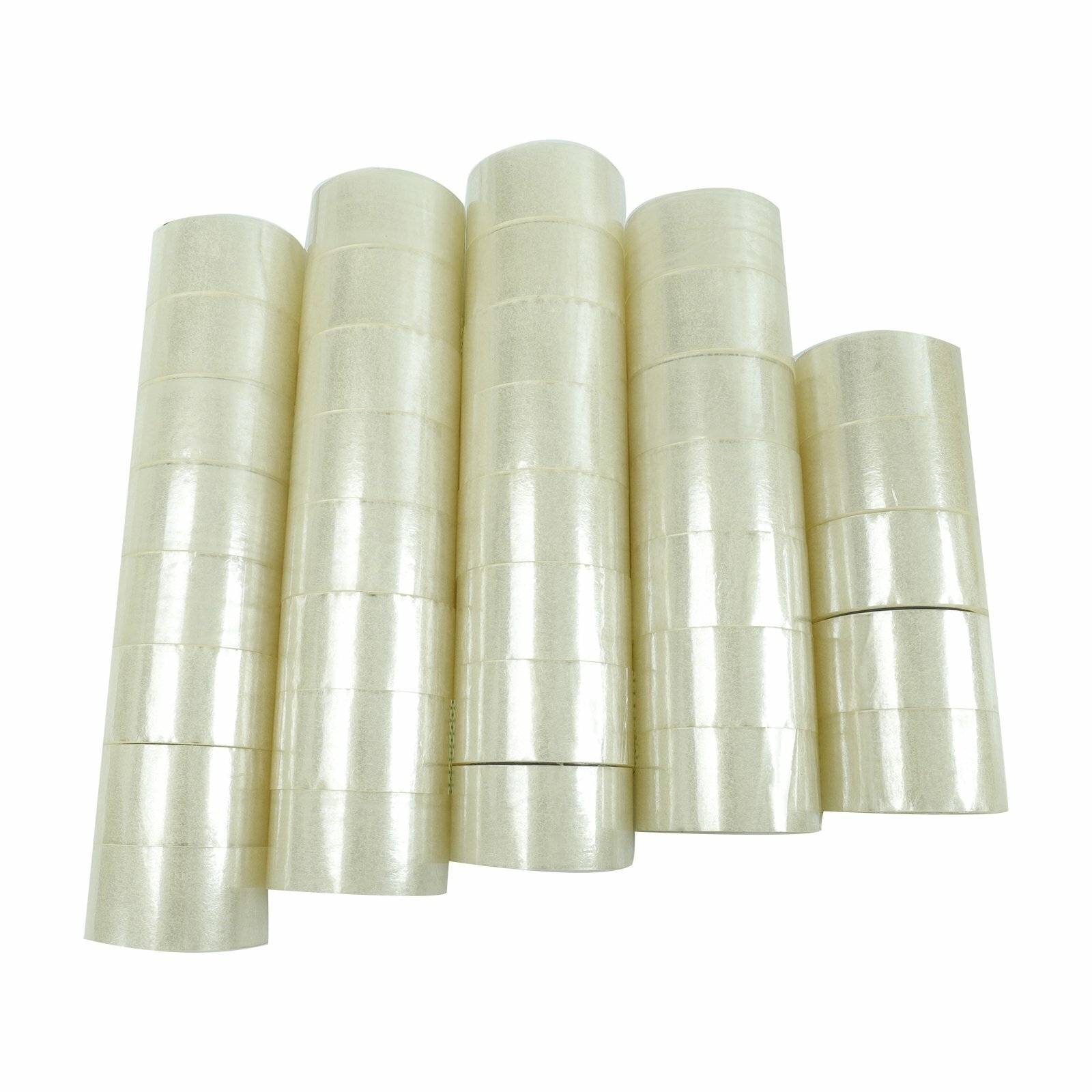 36 Rolls Carton Sealing Clear Packing Tape Box Shipping 2″ x 55 Yards