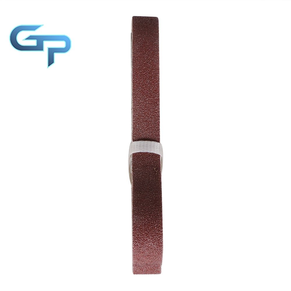 New 1 In x 42 In Sanding Belts 60 80 120 150 240 400 Grits Red Belt Sandpaper