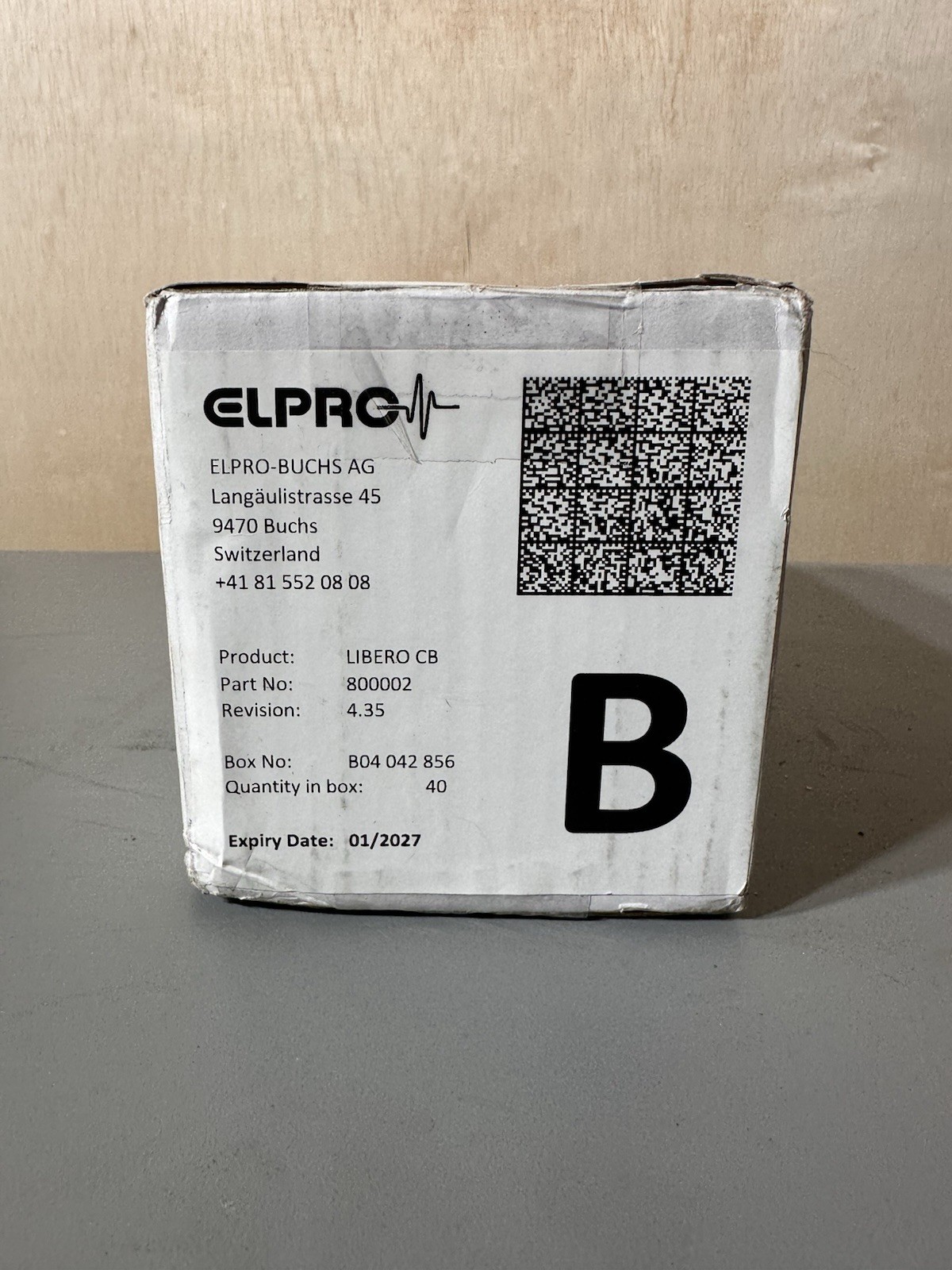 ELPRO LIBERO CB 800002 Temperature Data Loggers Box of 40 Exp 01/2027 New