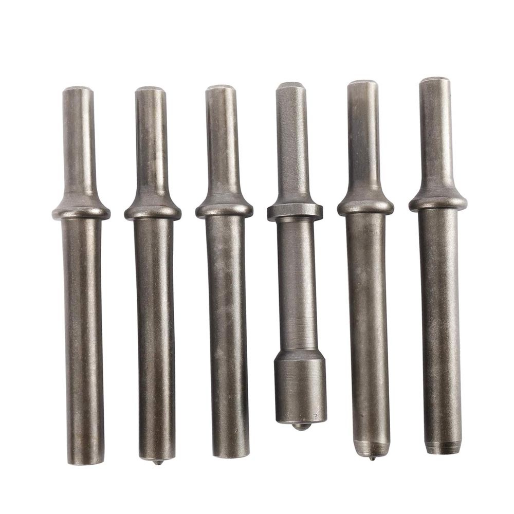 7 Pcs Heavy Duty Smoothing Pneumatic Air Rivet Hammer Tools Steel Air Hammer