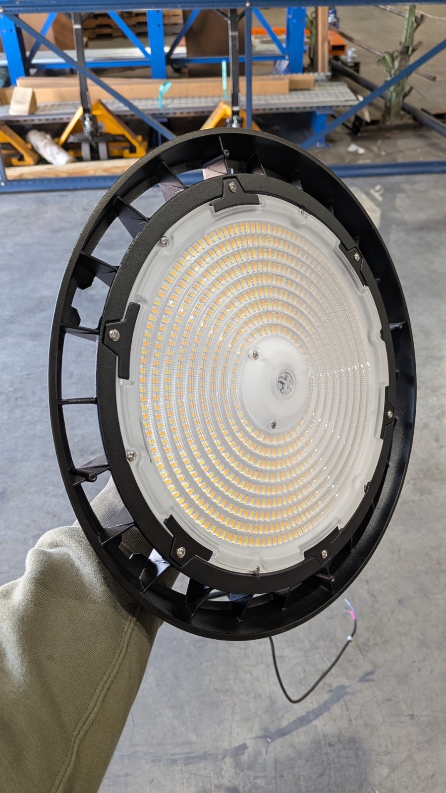 LED UFO High Bay Light – Black – Wattage & CCT Field Adjustable – 180/200/240W