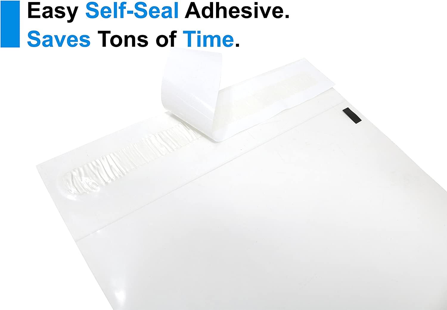 100 14×20 1.5 Mil Permanent Seal Clear Suffocation Warning Poly OPP Cello Bags