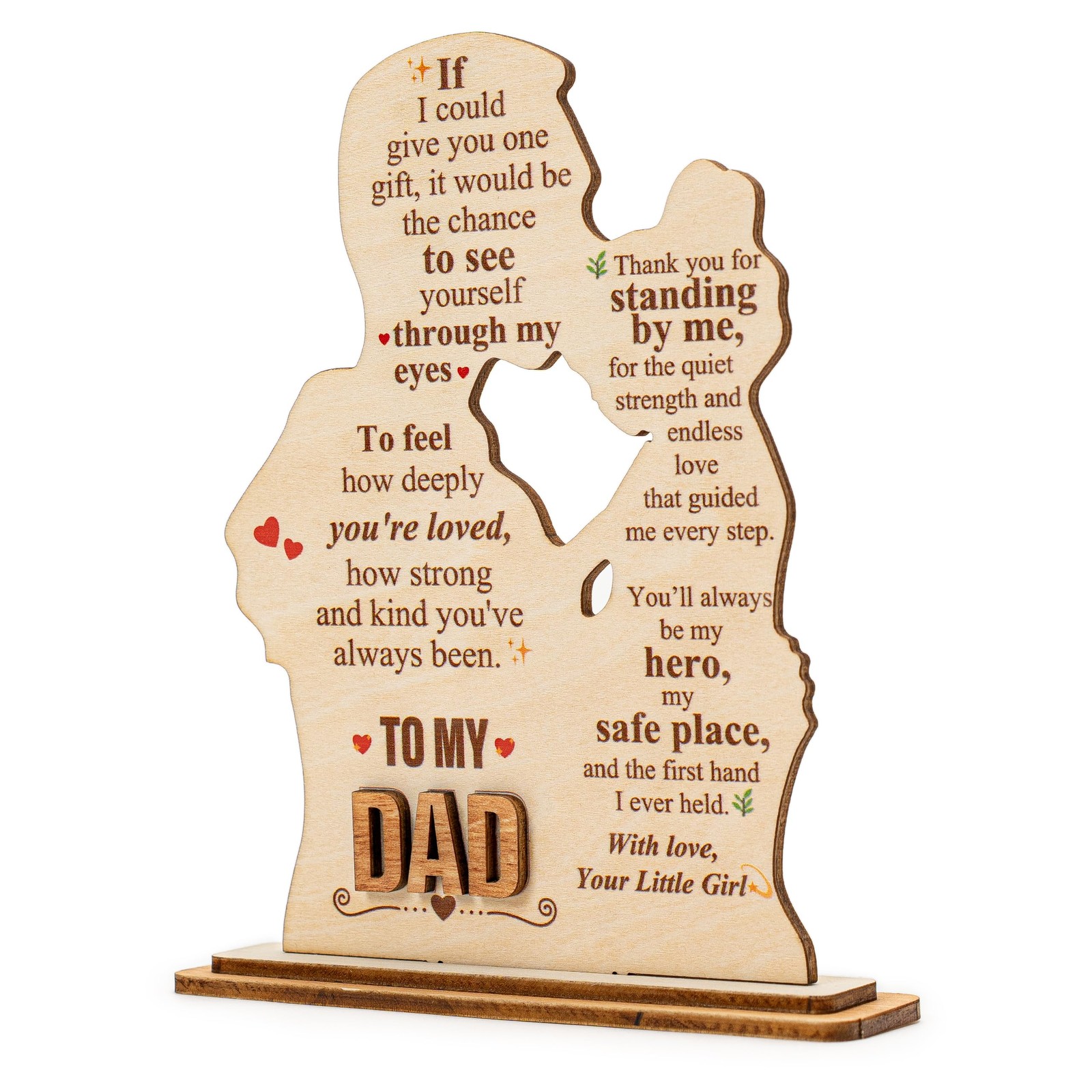 Gifts for Dad, Fathers Day from Wife Daughter Son, Birthday Dad Unique Gifts Him
