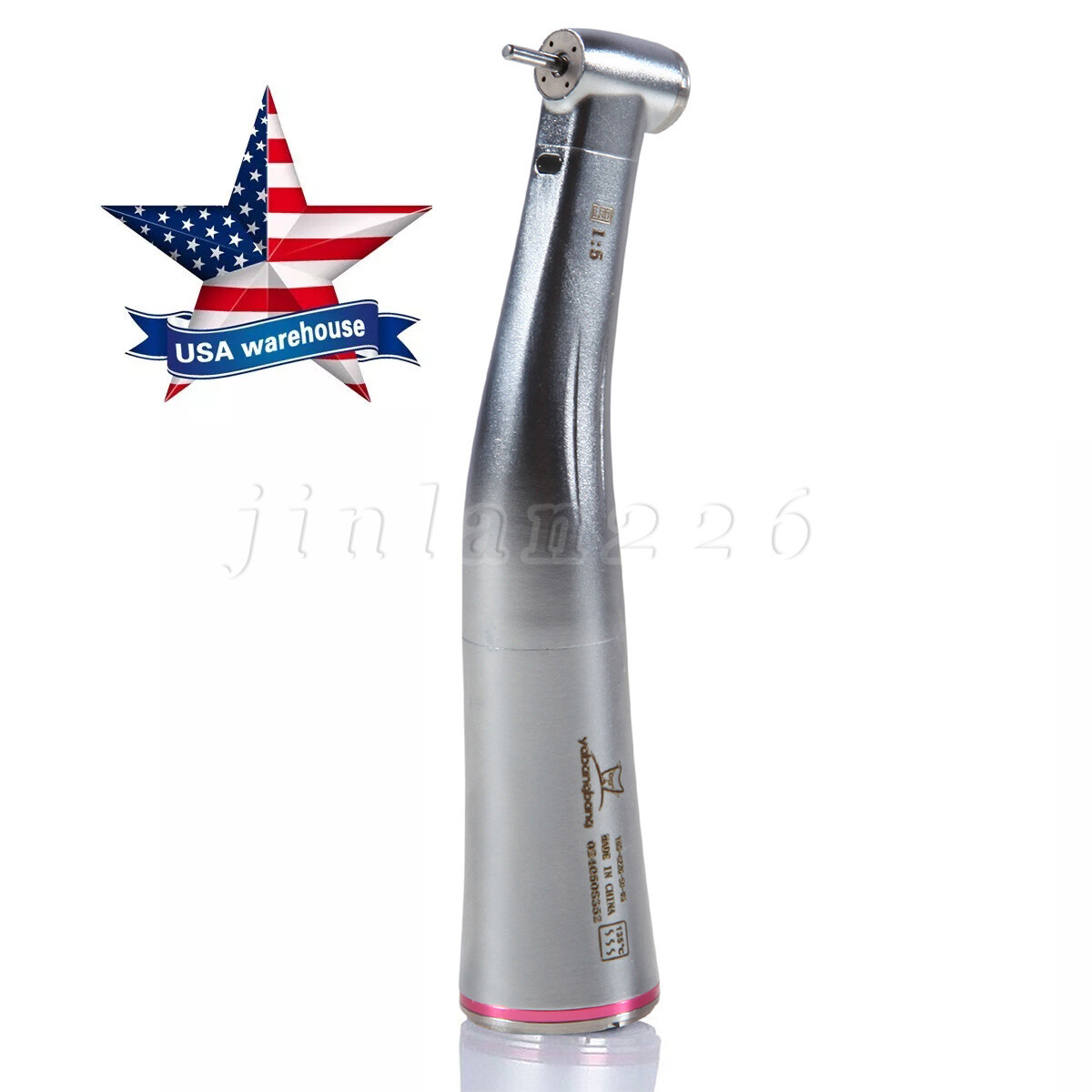 Yabangbang Dental 1:5 LED Fiber Optic Contra Angle Handpiece