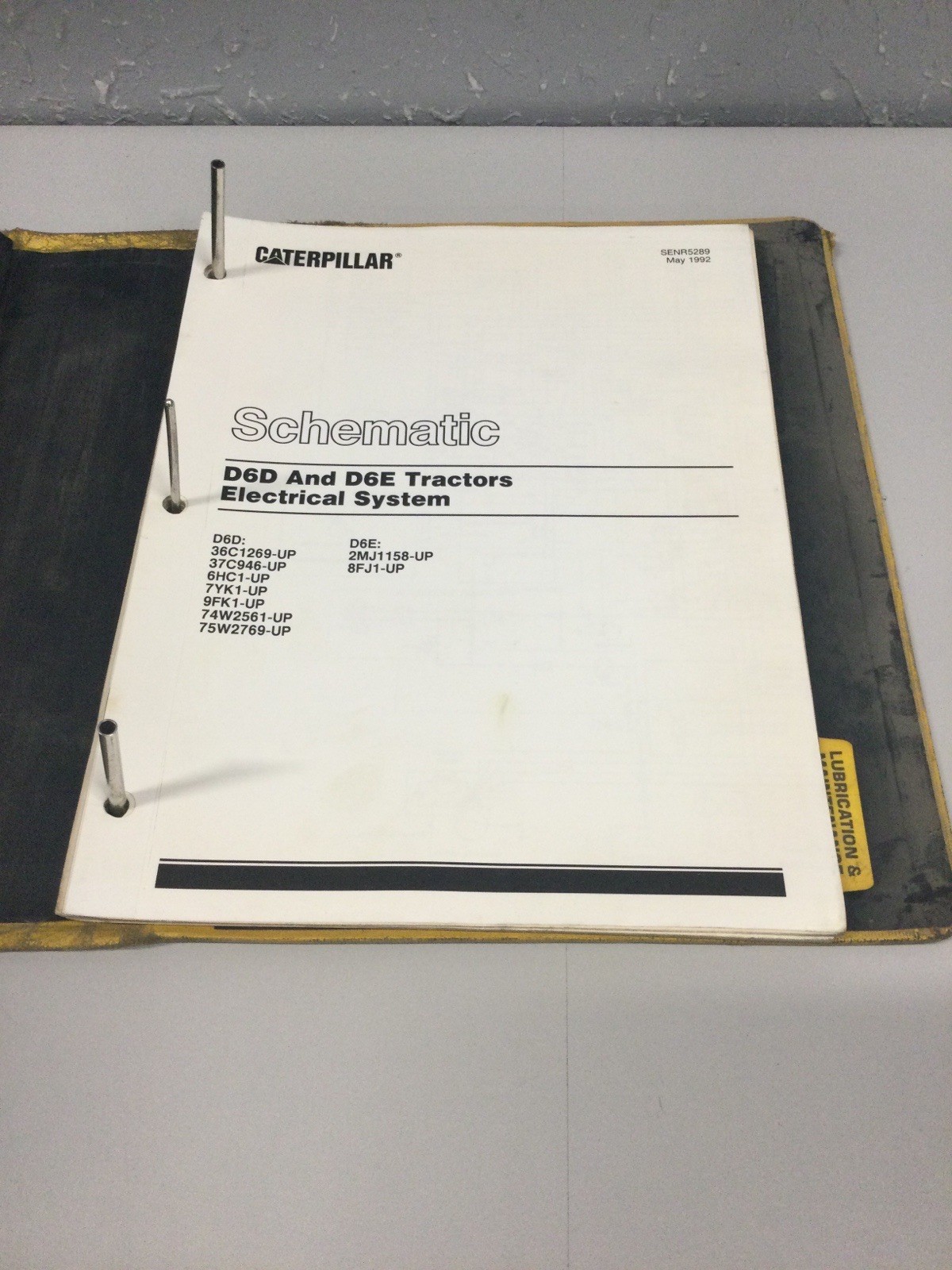 CAT CATERPILLAR D6D TRACTOR SHOP REPAIR SERVICE MANUAL 3X 4X 6X 19X 20X 30X 31X