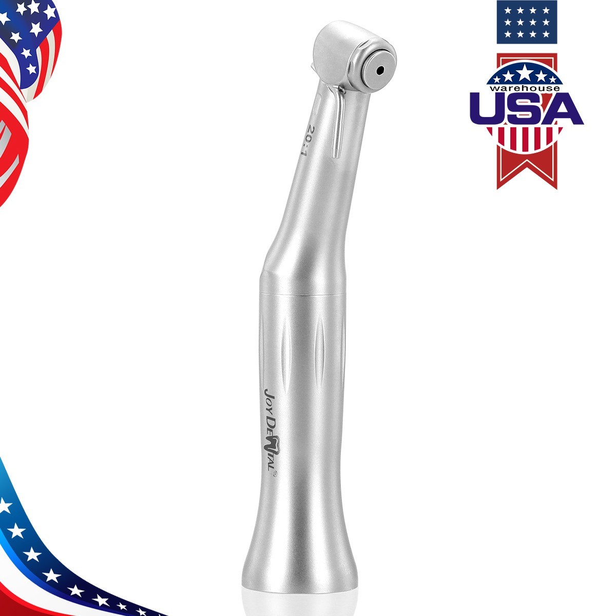 AZDENT Dental LED/ Implant 20:1 Contra Angle Push Button Surgical Handpiece