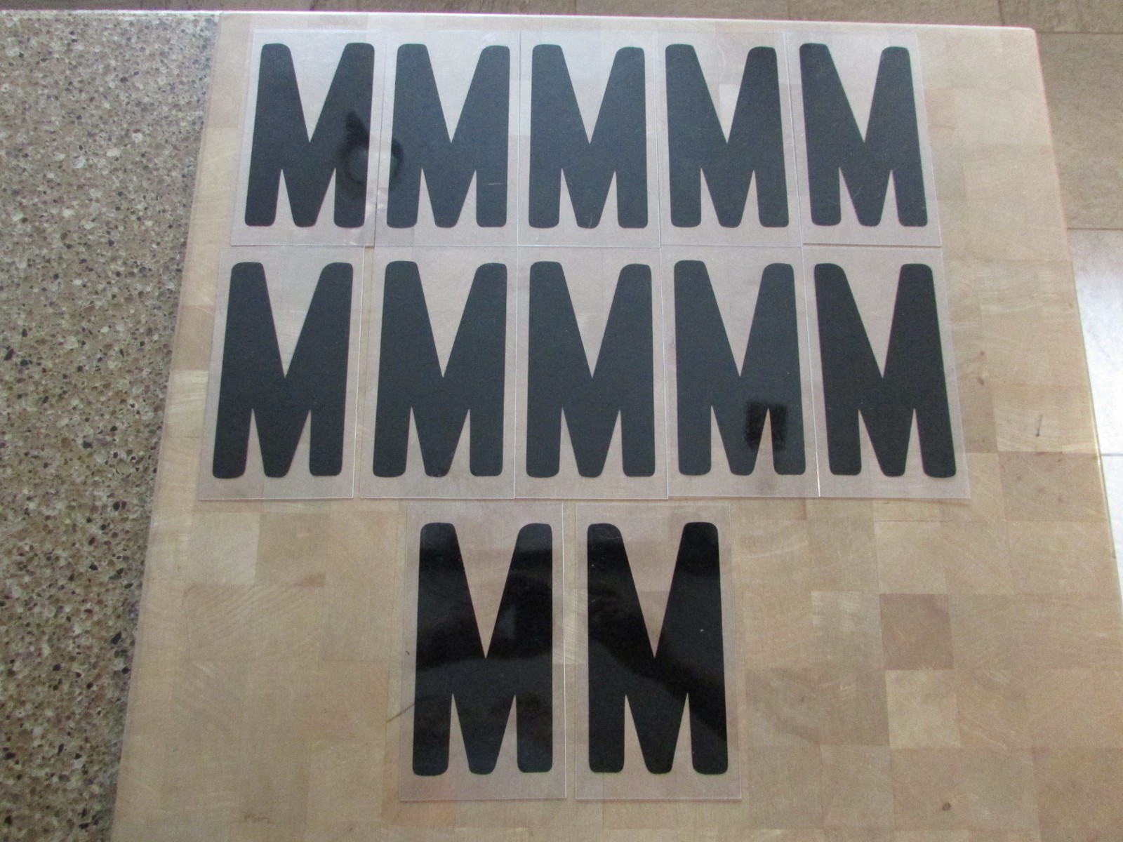 Changeable Sign Letters 6″ Letter Printed on 7″ Panel 448 Pieces