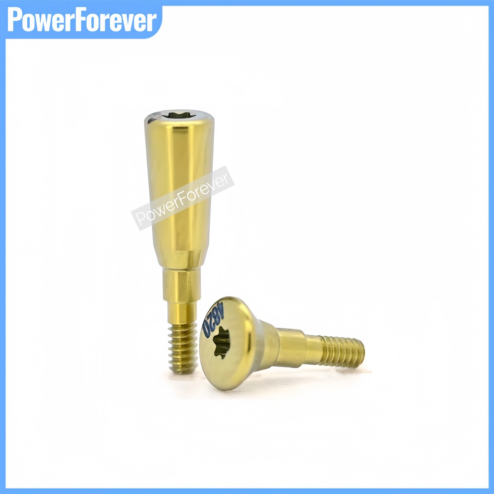 Dental NC/RC Healing Abutment Closure Cap Bone Level Titanium Fits ITI Straumann