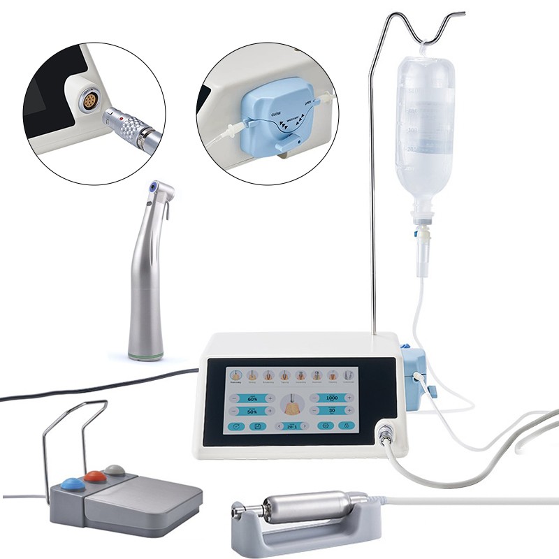 ST Dental Implant Motor Surgical System Brushless Motor 20:1 LED Contra Angle us