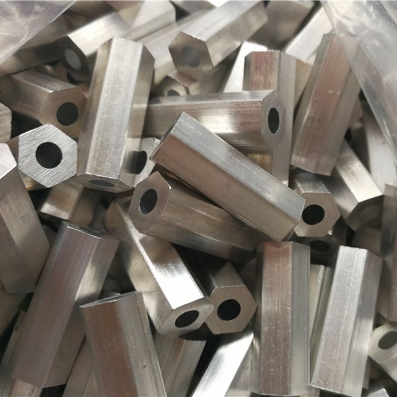 1PC 6063 AL Hexagonal Tubing Aluminum Alloy Tube Hollow Rod Bar DIY Model Metal