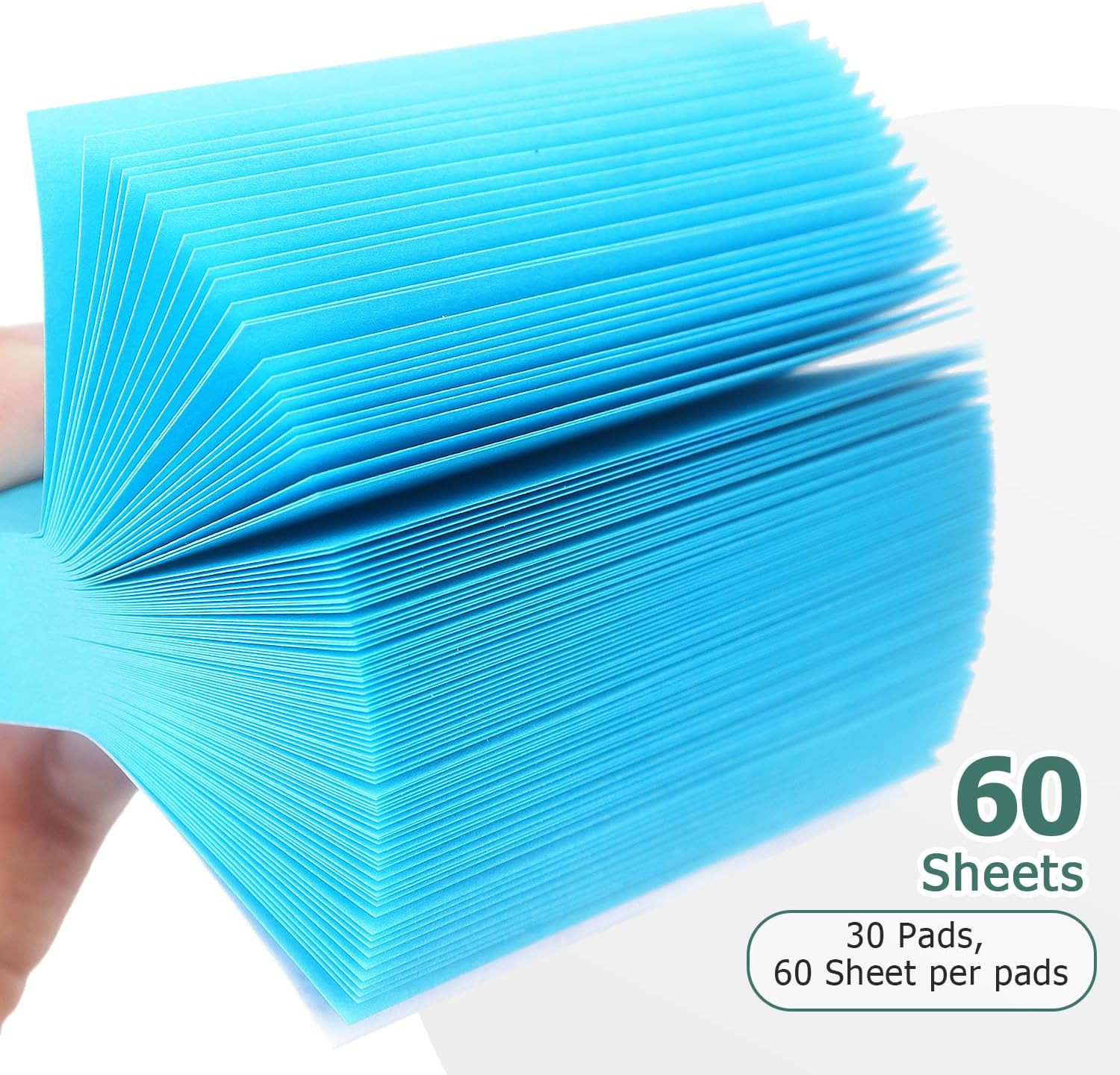 30 Pads Mini Sticky Notes 1.5×2 Inch Self Stick Notes 10 Colors 60 Sheets/Pad