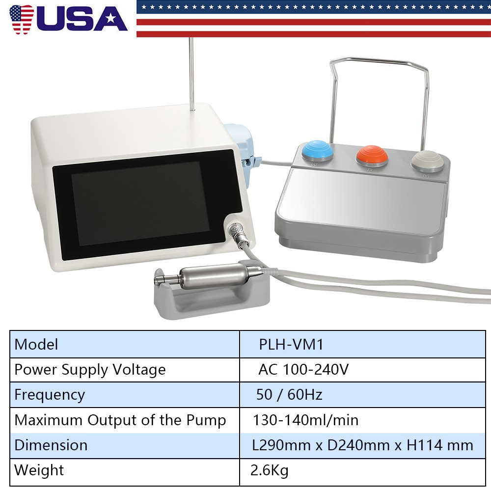 ST Dental Implant Motor Surgical System Brushless Motor 20:1 LED Contra Angle us