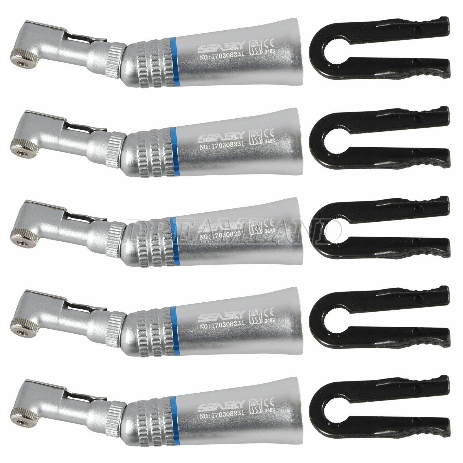 SEASKY NSK Style E-type Dental Contra Angle handpiece Slow Low Speed Latch Head
