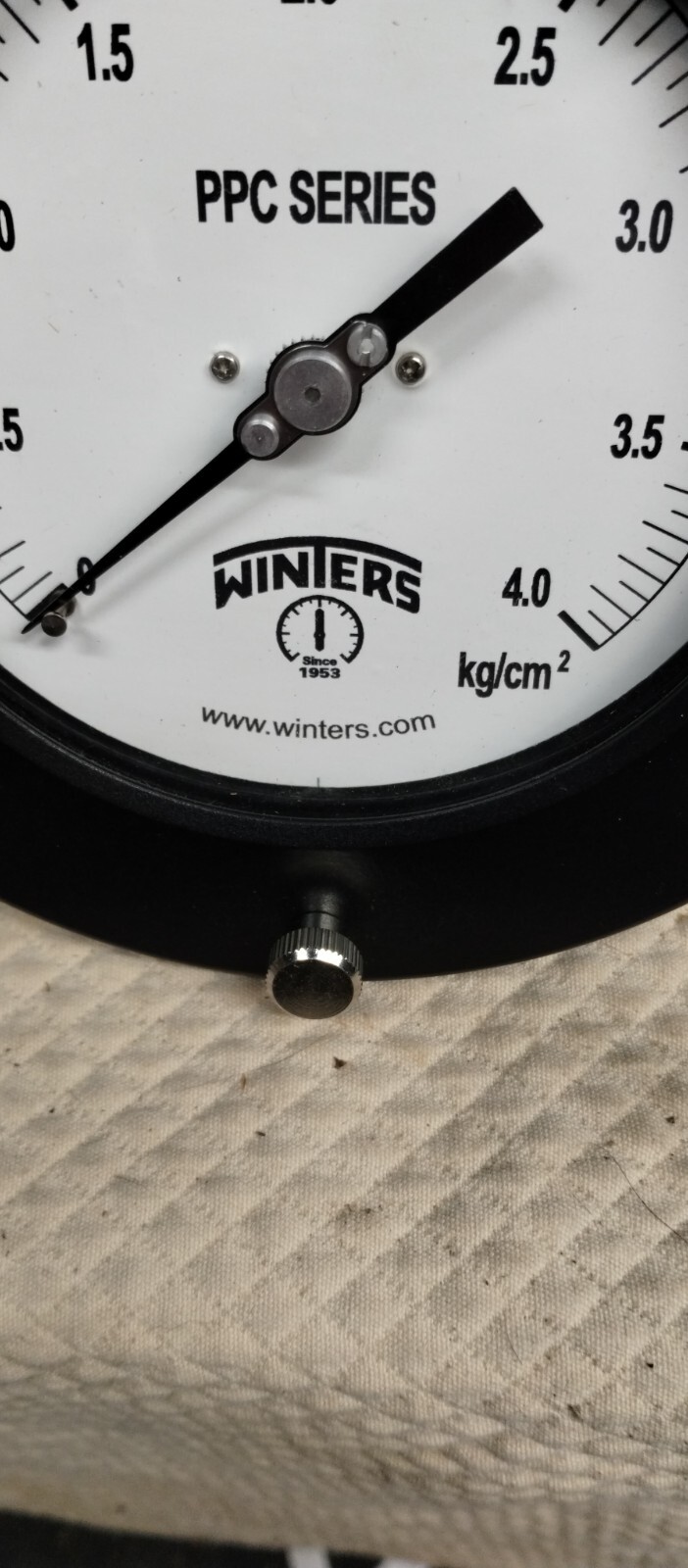 WINTERS PPC5343r3- 0-4.0 kg/cm2 4.5 x 1/4” npt back connection NSMP