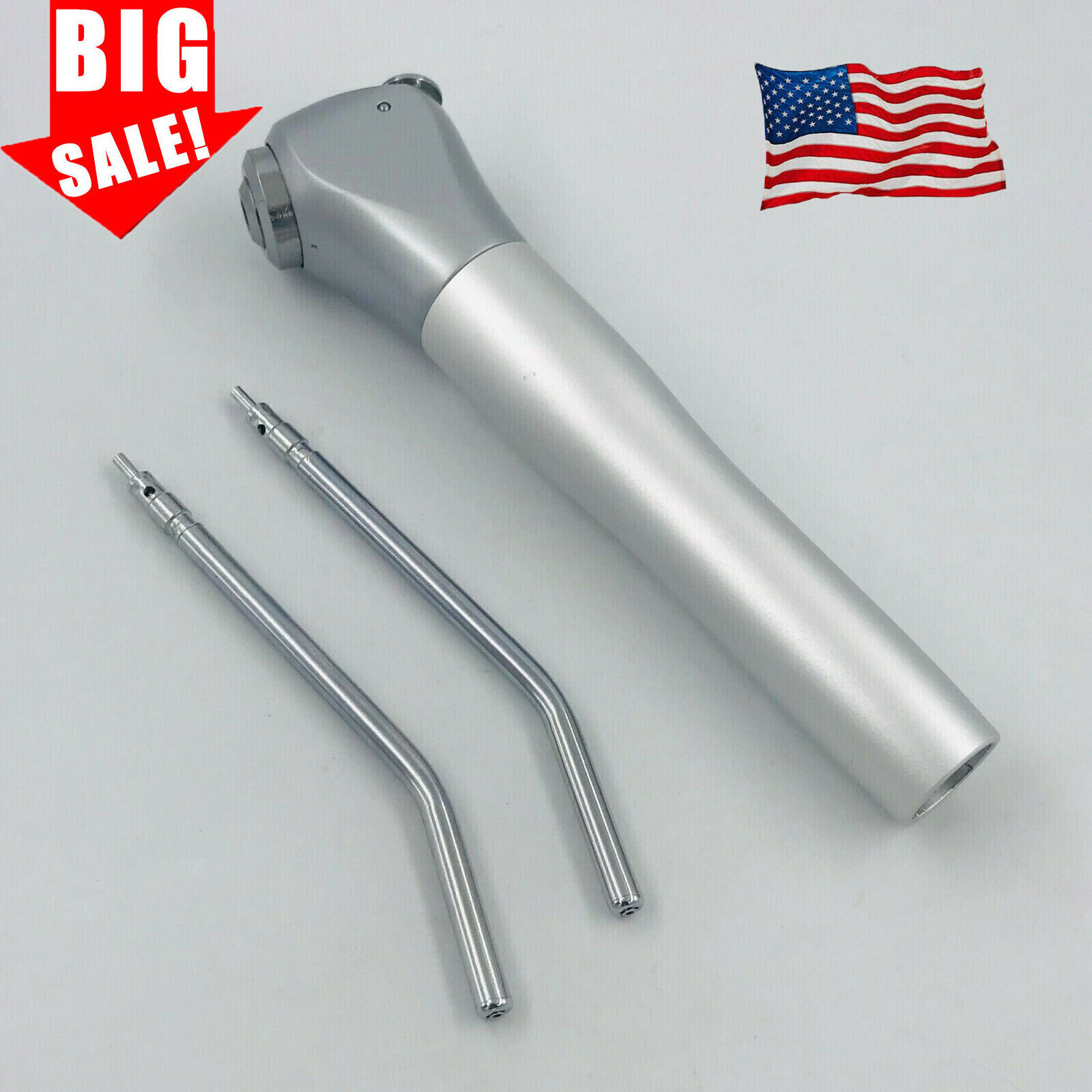 5PCS Dental Air Water Spray Triple 3-Way Syringe Handpiece +Nozzles Tips Tubes