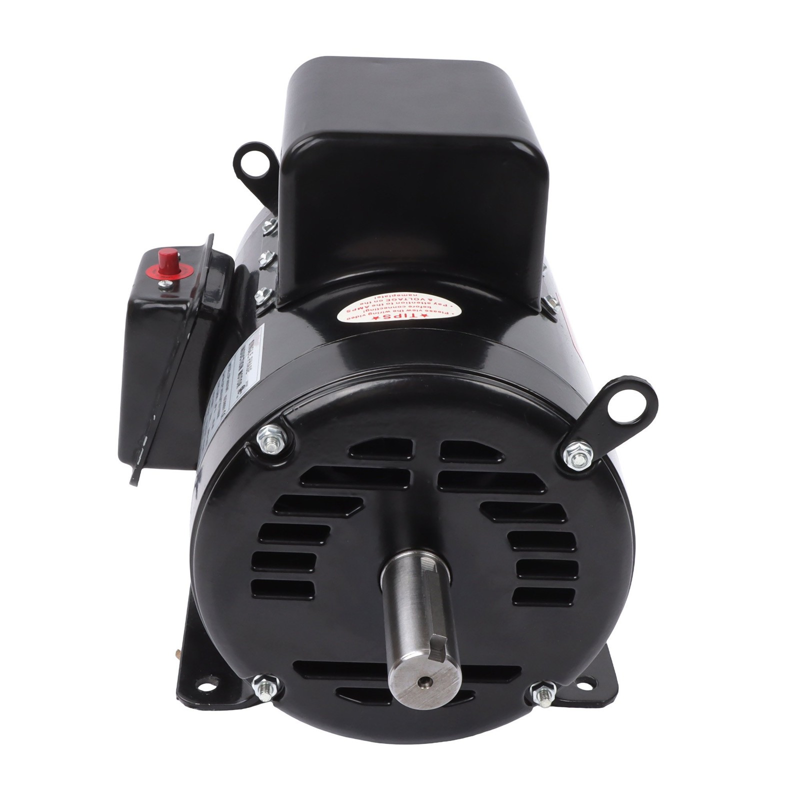 5 HP Single Phase ODP Compressor Motor 184T Frame 208-230V 60Hz Industrial
