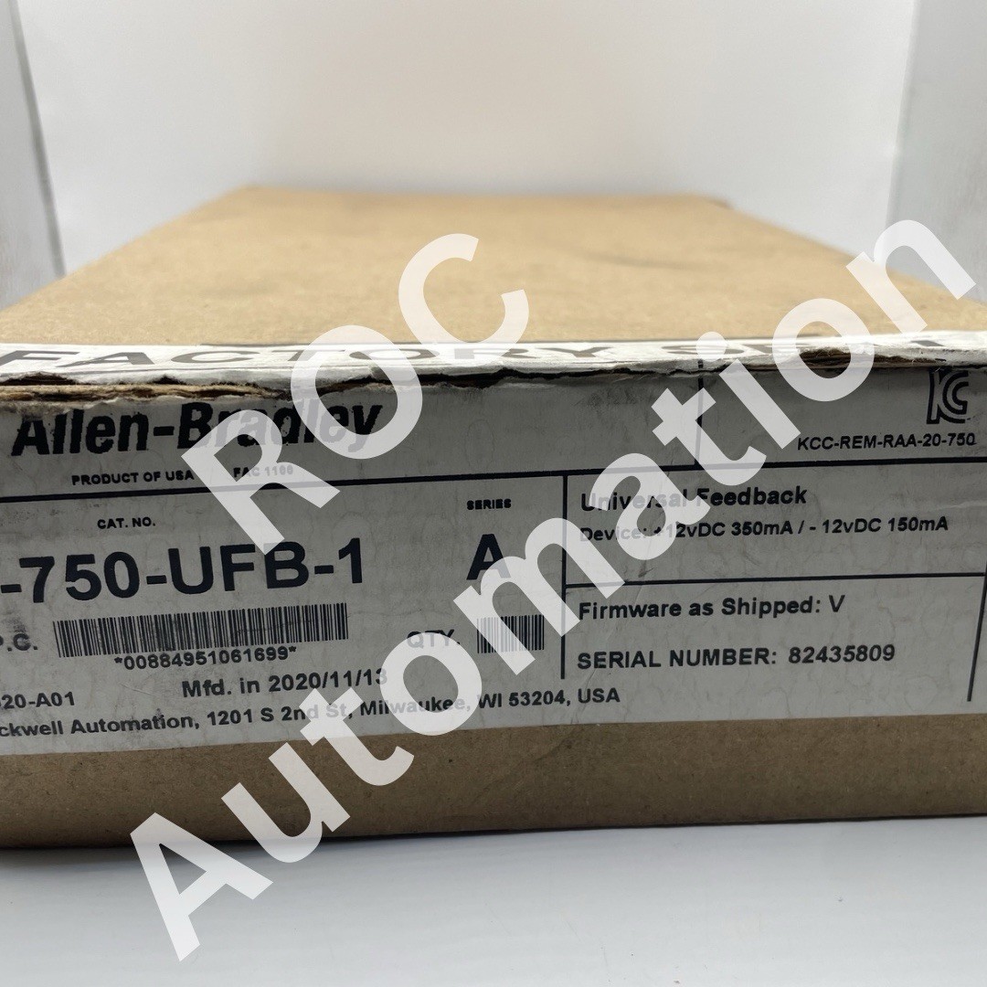 New Allen Bradley 20-750-UFB-1 /A PowerFlex 755 Universal Feedback Module