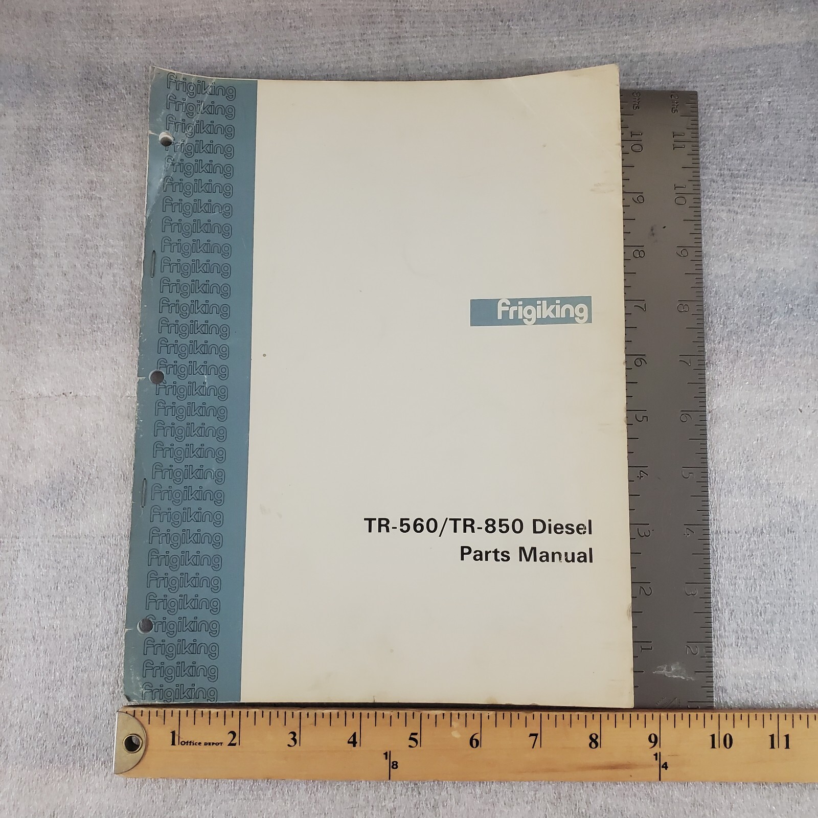 1967 Frigiking TR-560 TR-850 Diesel Parts Manual 95 pages Illustrated