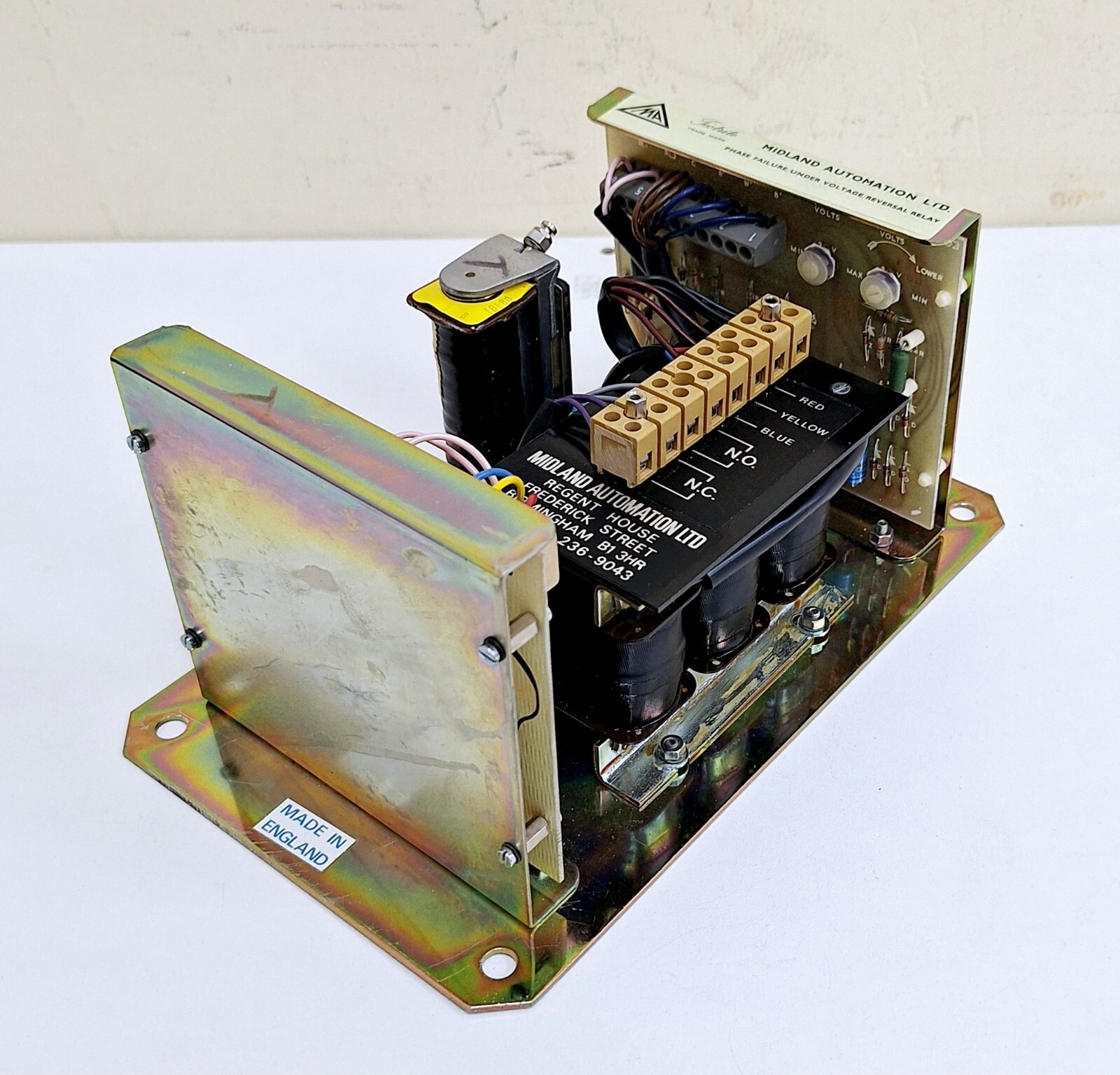 Midland Automation BEP0103 (LED) Phase Failure Undervoltage Reversal Relay
