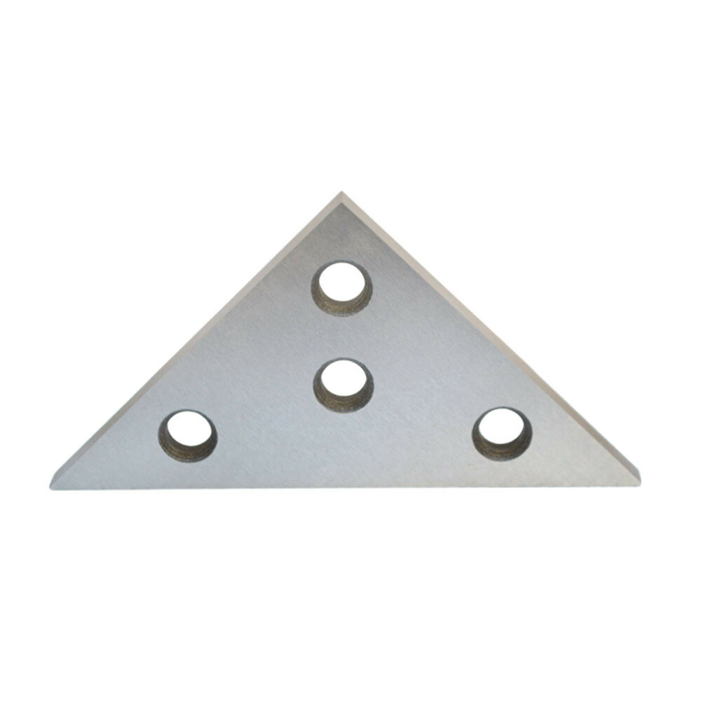 2 Pc Solid Precision 30-60-90 Degree Angle and 45-45-90 Degree Angle Plates