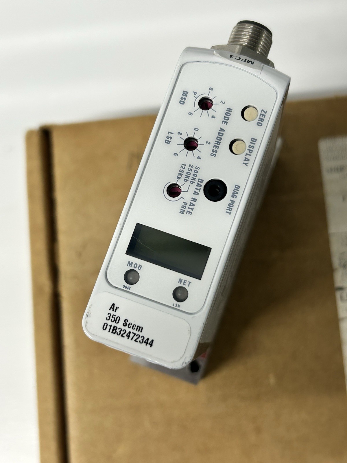 Brooks GF125CXXC GF Series Thermal Mass Flow Controller MFC 350 SCCM Ar