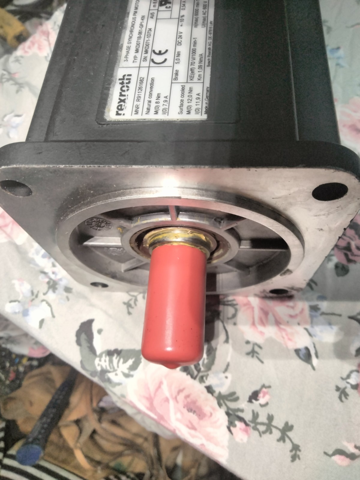 Bosch rexroth 3 phase synchronous motor (remanufactured 2022)