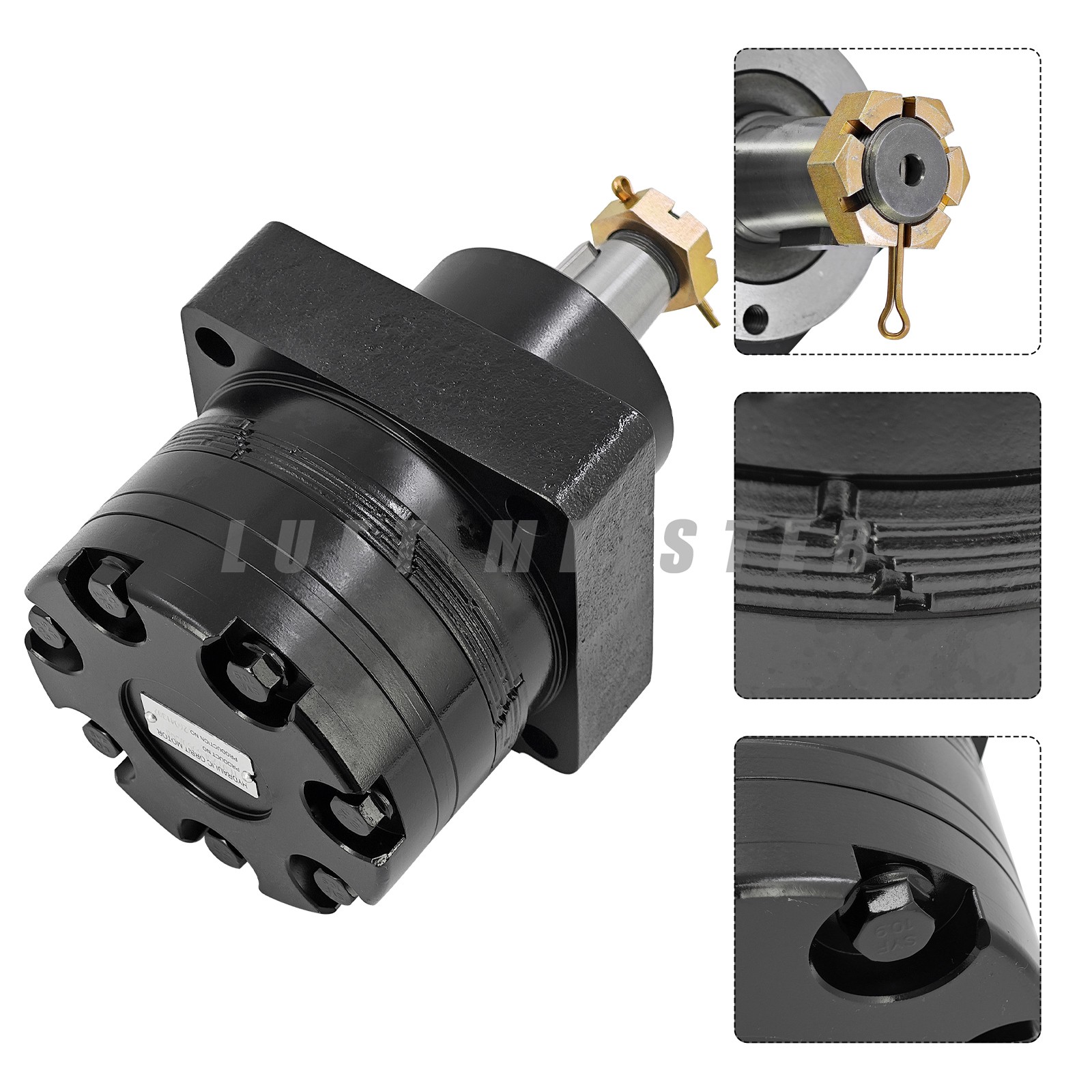 New TL0195LS080AARE Hydraulic Motor for Ditch Witch C14 C16 C12X C16X C24X