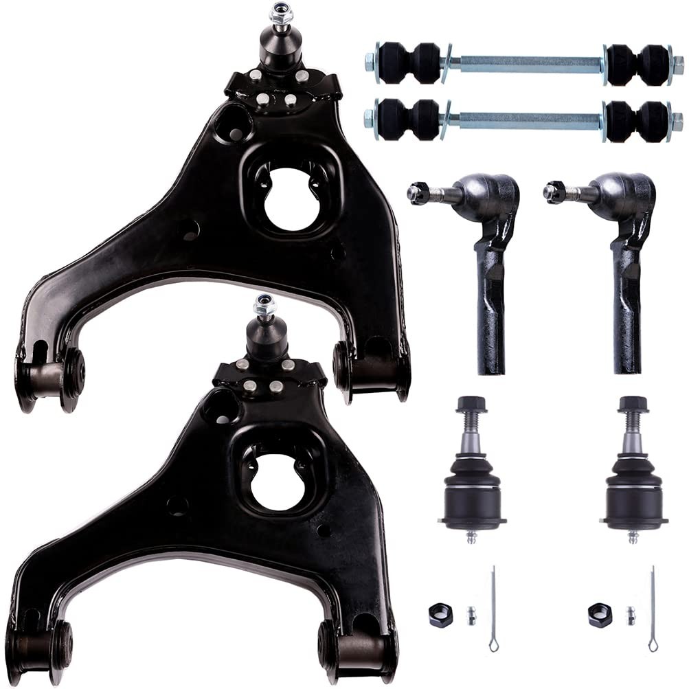 8pc Front Susp Kit Ball Jts Tie Rods Sway Bars for Silverado/Sierra 1500 Classic