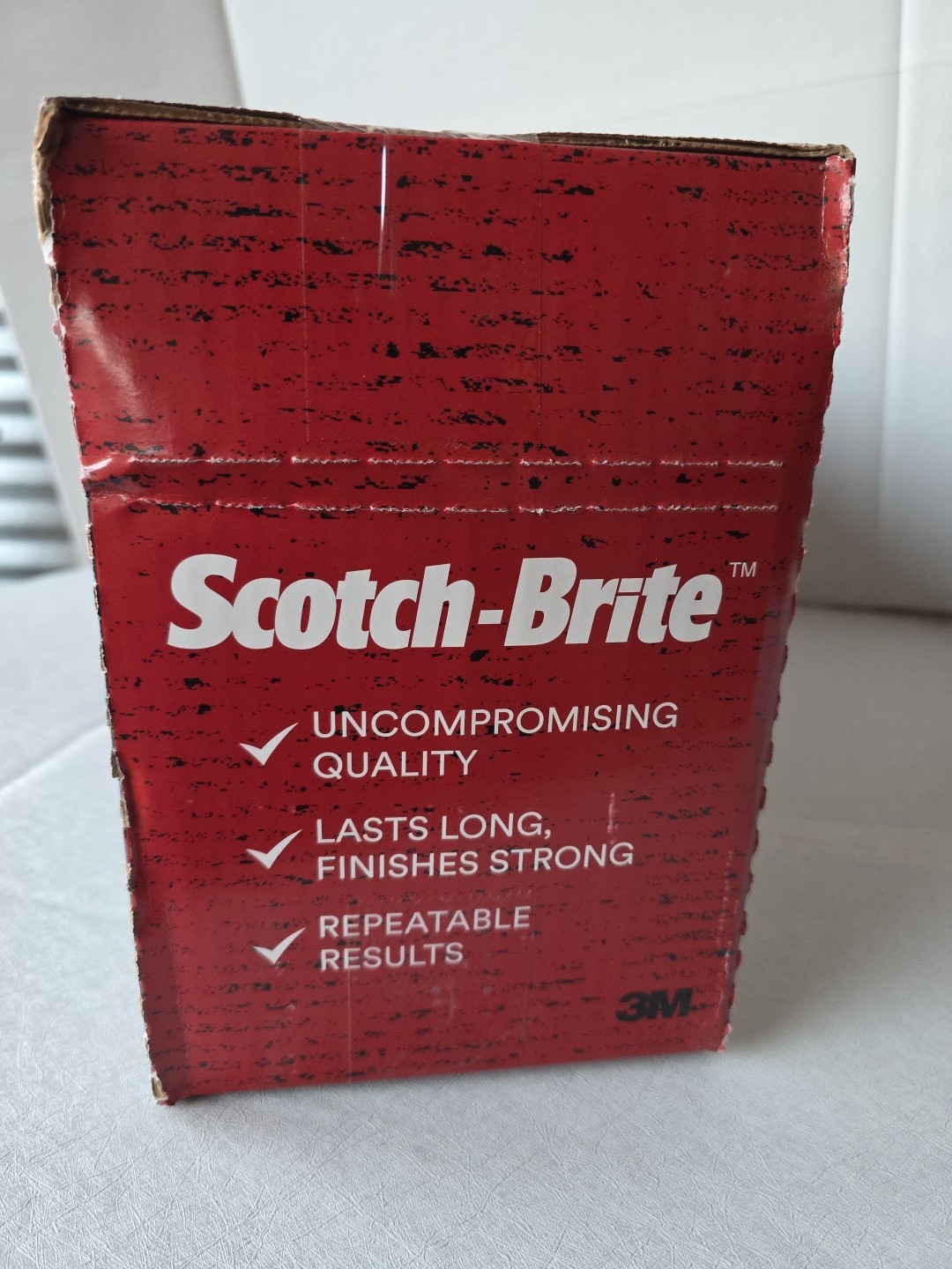 3M Scotch-Brite Ultra Fine Hand Pad Grade 7448B, Box of 60, 6 x 9 in Hand Pads,