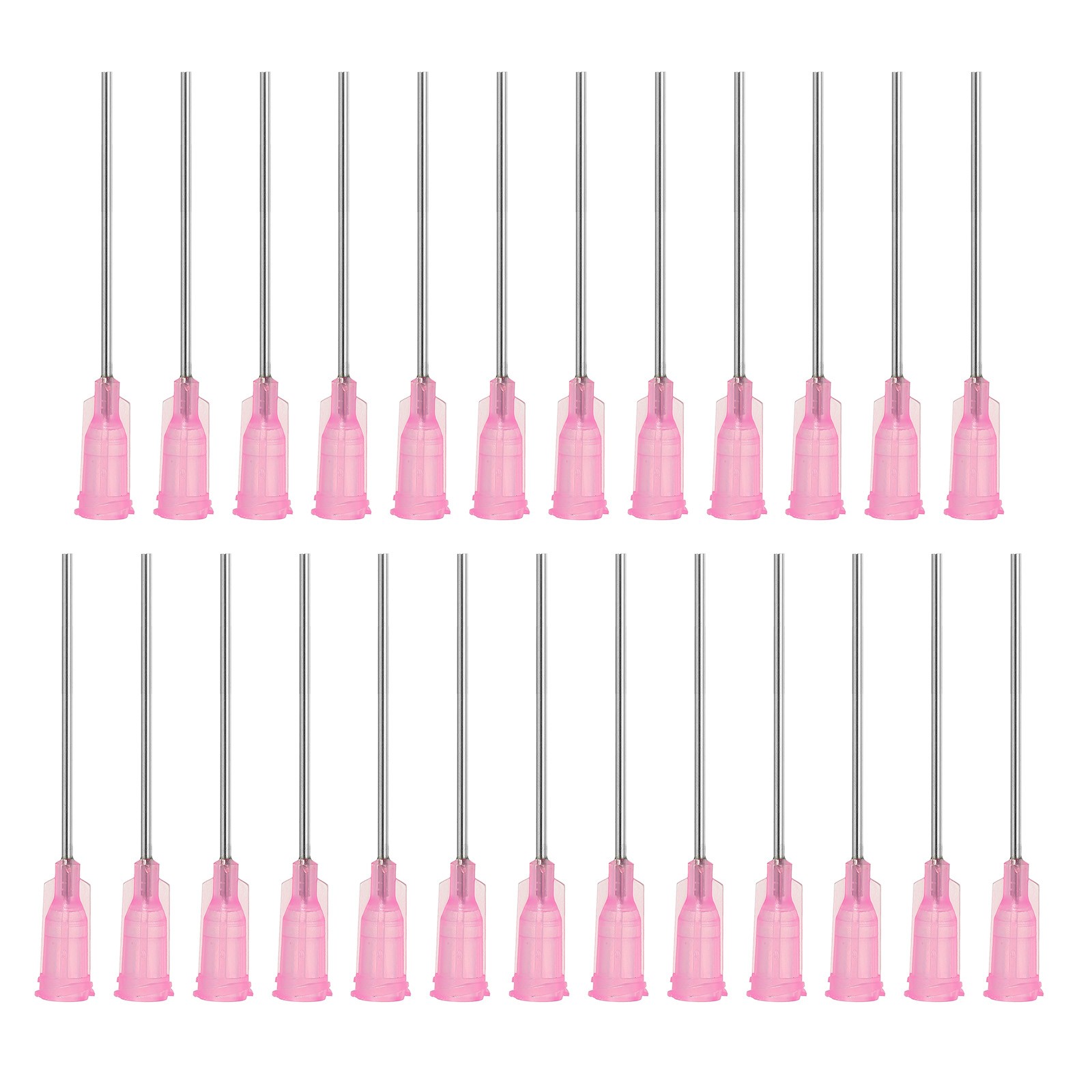 25Pcs 2 inches 20G Blunt Tip Dispensing Needles with Lure Lock