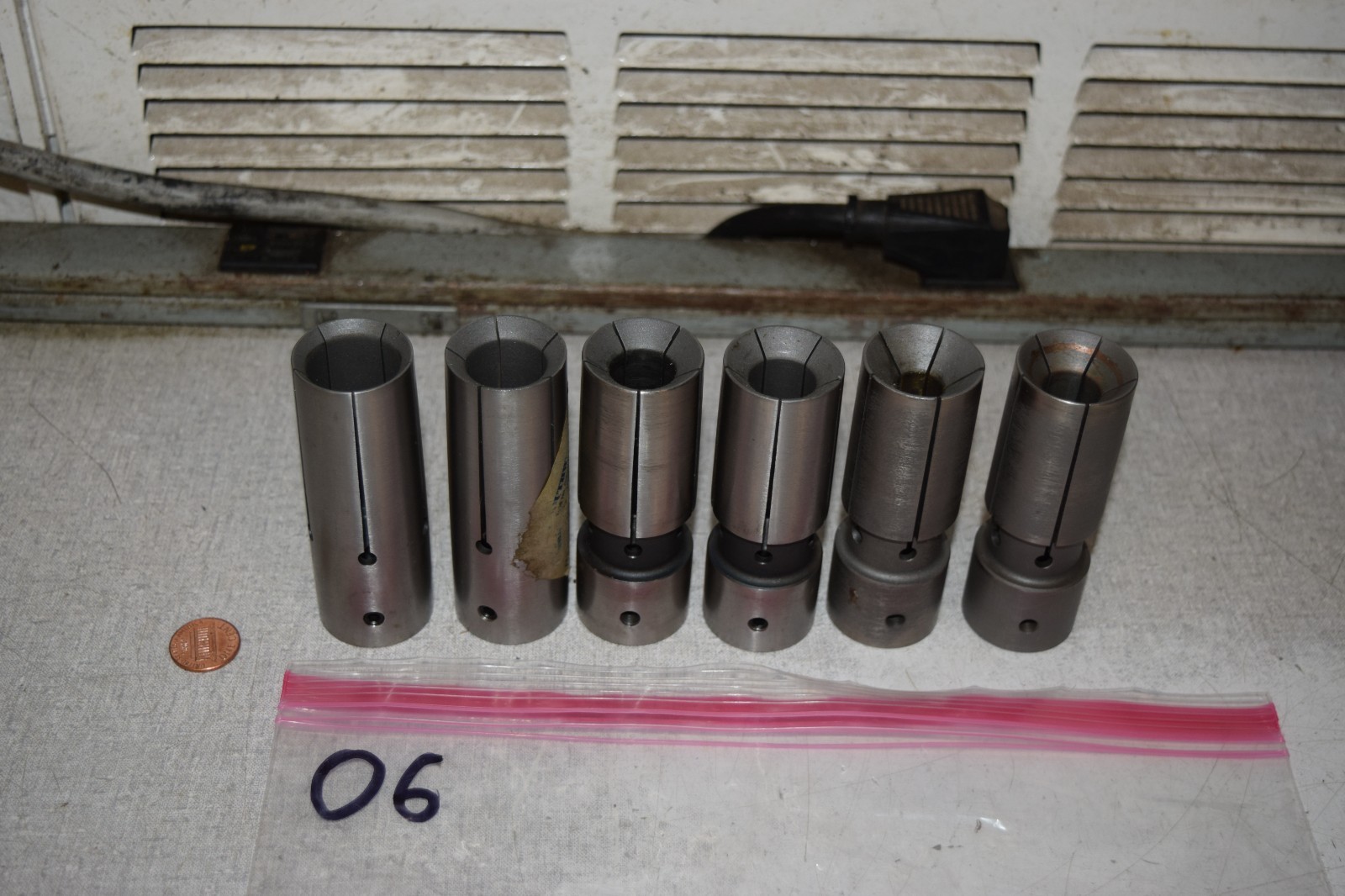 S&M Southwick & Meister 32DL Bar Loader Feeder Collet Collets Lot of 6
