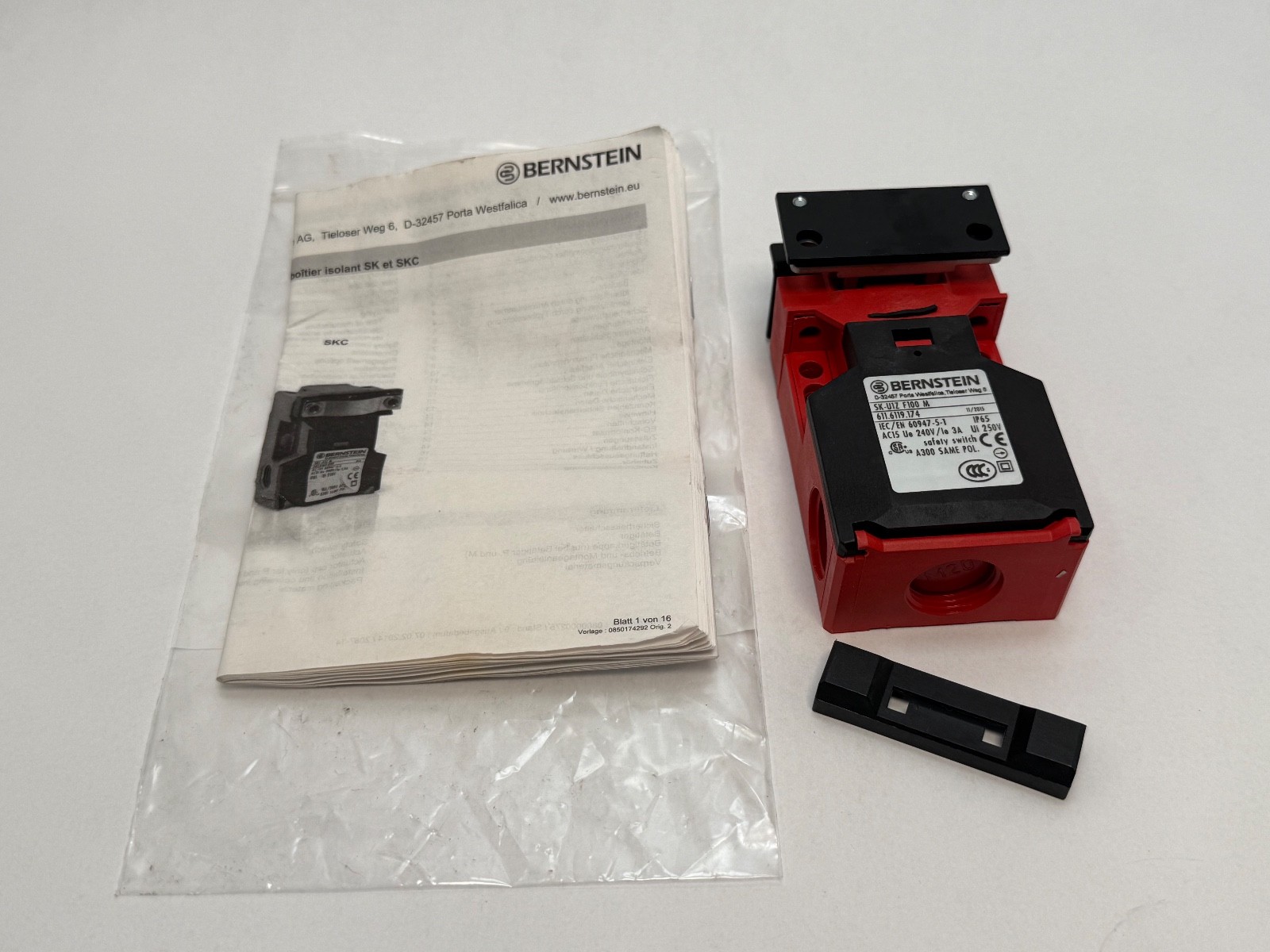 Bernstein 611.6119.174 Limit Switch 6116119174 SK-U1Z F100 M