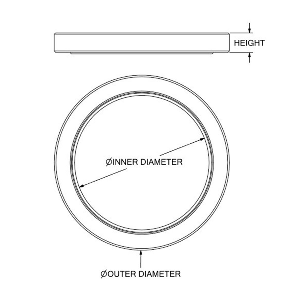 1425868 REAR SEAL, CRANKSHAFT for Caterpillar® (142-5868, 2W1734, 1308107)