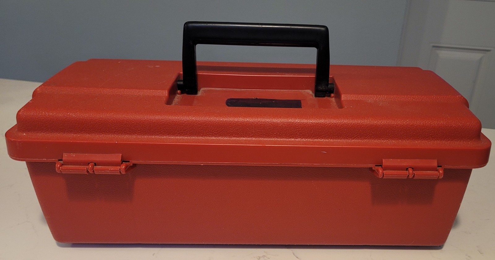 Flambeau 47202 Tool Box Plastic Red 14-1/2 In W X 7-1/2 In D X 5 In H