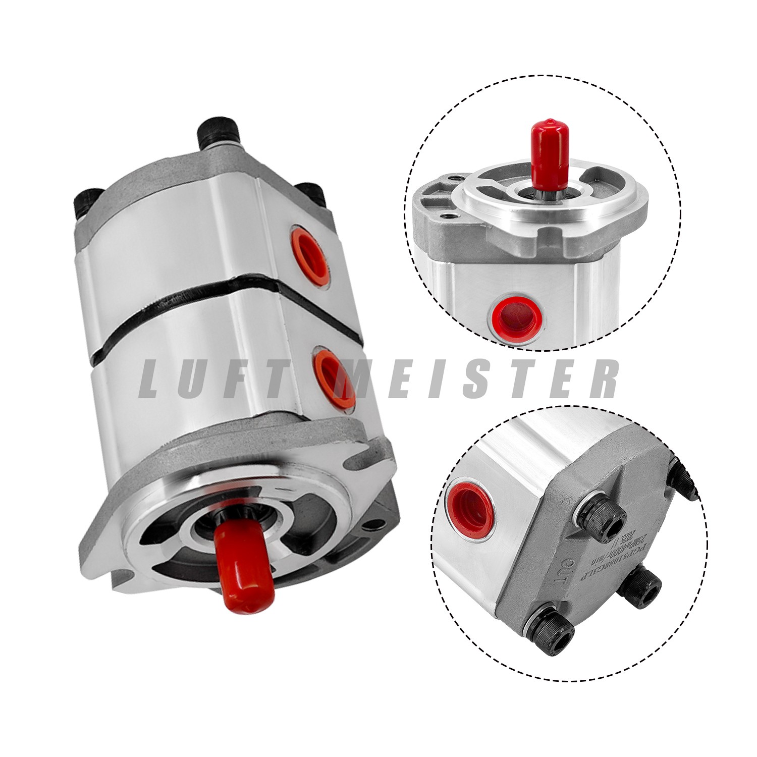 NEW For AGT-H15R Mini Excavators Hydraulic Pump Double Acting Single Section US