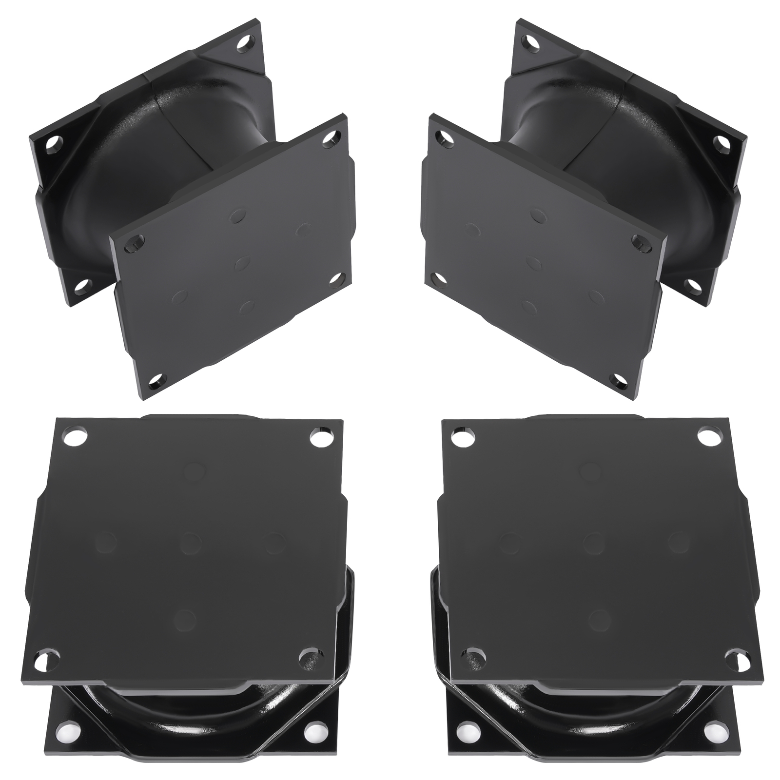4PCS Rubber Isolator Shock Mounts For Stanley Hydraulic Vibratory Compactor
