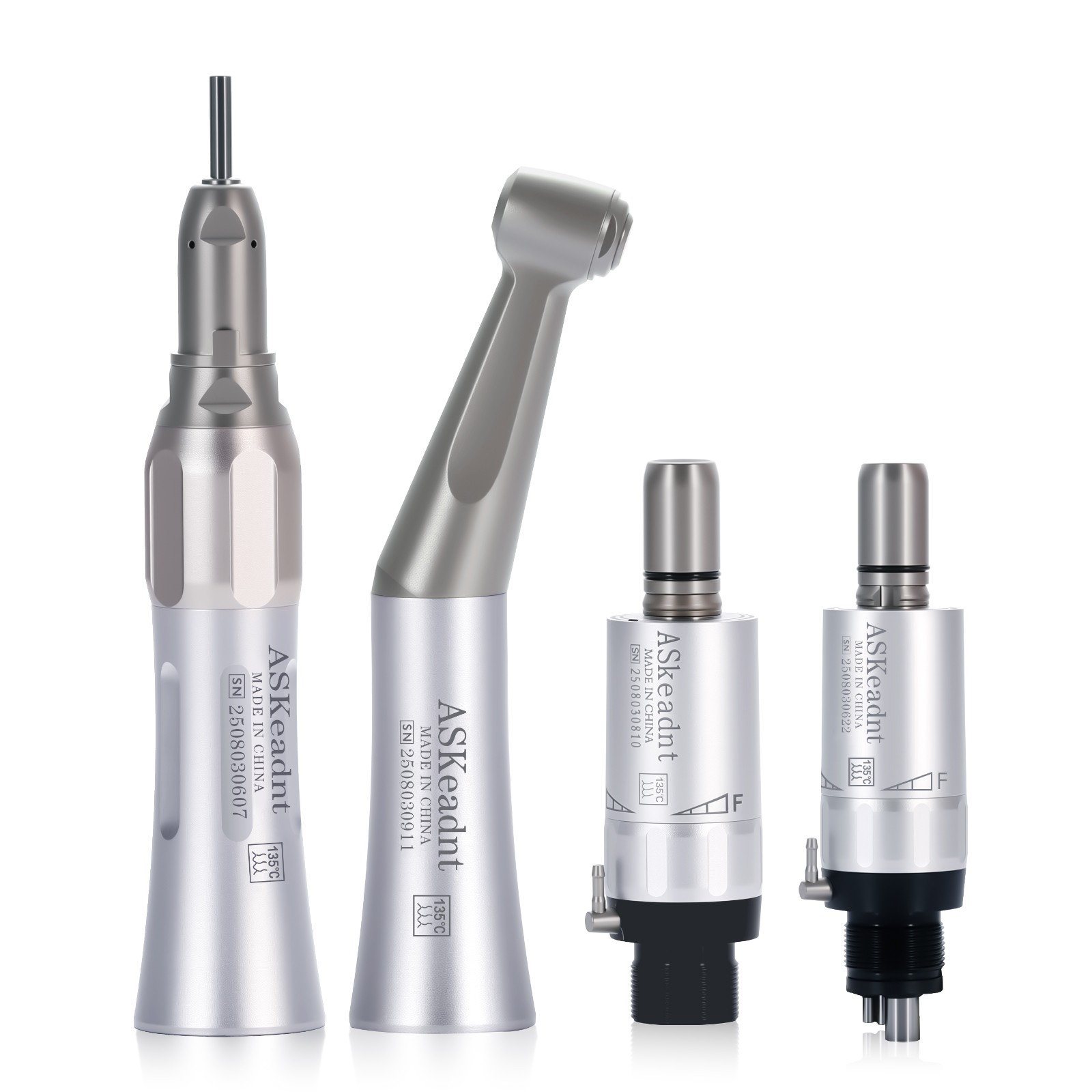 Dental High Low Speed Straight/Air Motor/Nosecone Contra Angle Handpiece 2/4H