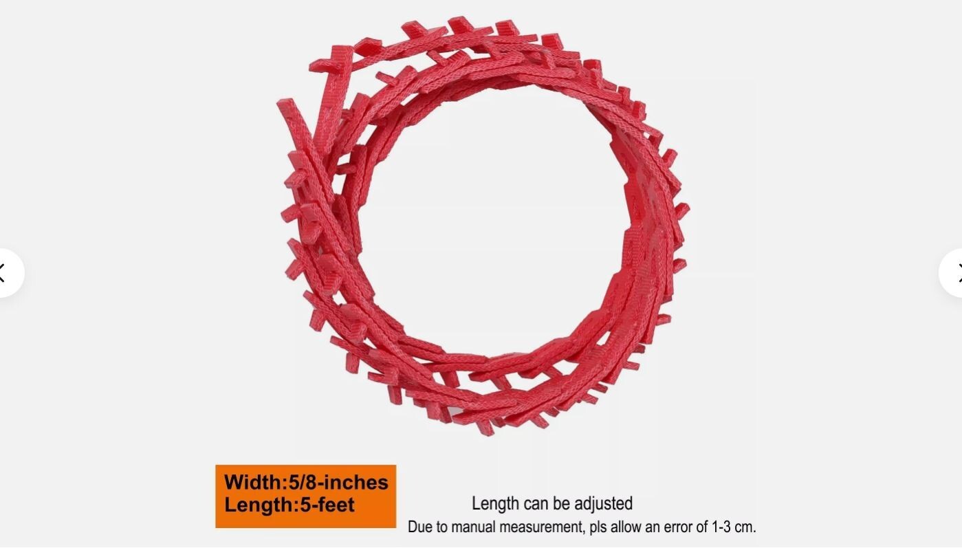 Power Twist V Belt 5/8 Inches X 5 Feet B/5l Adjustable Link V Belt Type B For La