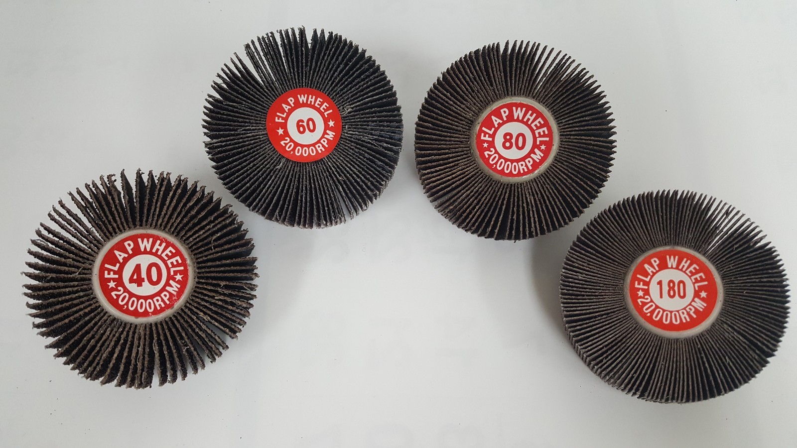 2″ X 1″ X 1/4″ – Kelco Mounted Flap Wheel, Aluminum Oxide, Resin-Bonded