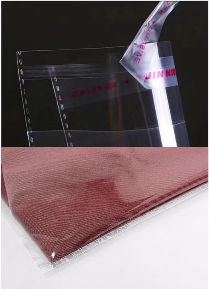 Bulk Value 100 Clear 9×12 Self-Sealing Bags – Secure Packaging for All Needs